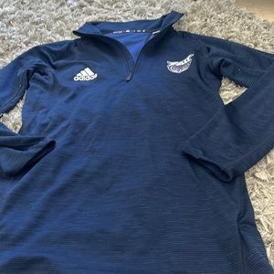 New adidas quarter zip FAU shirt m